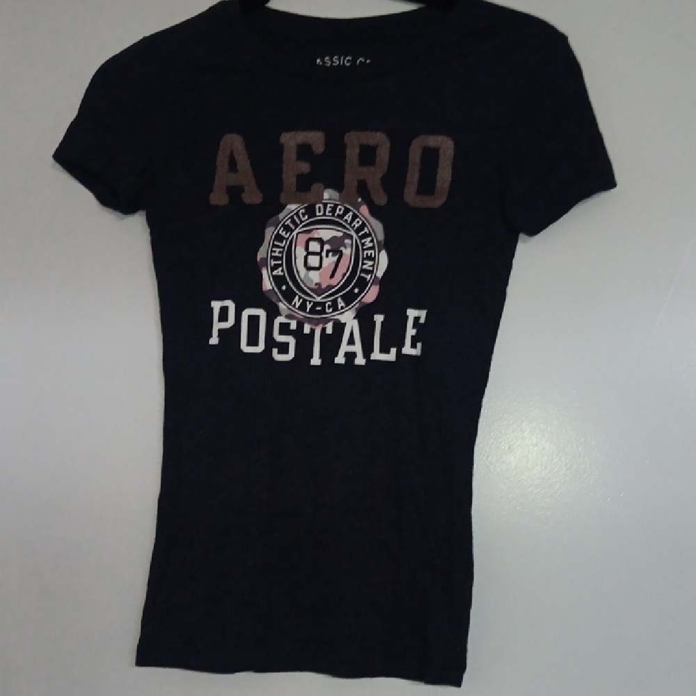 Aeropostale Grey Tee Classic Crew